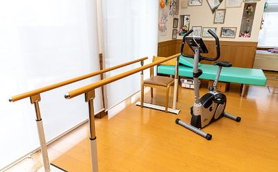 リハビリ器具の室内