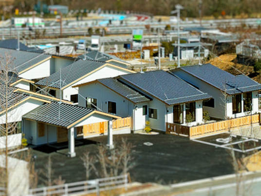 平屋建ての外観  