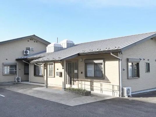 平屋建ての外観です  