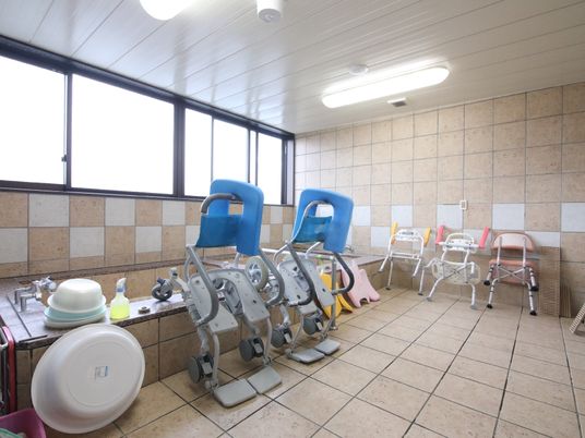 浴室用の介助椅子