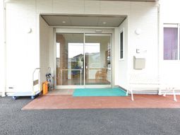 明るいエントランス