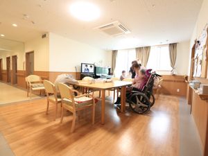居室でリラックス