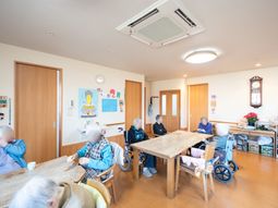 和やかな共有スペース
