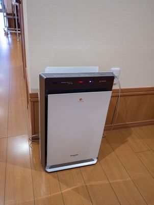 清浄な空気の廊下
