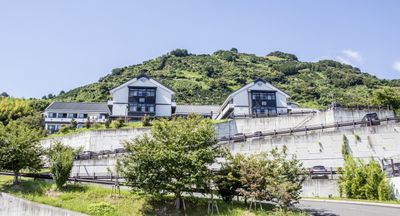 自然豊かな外観