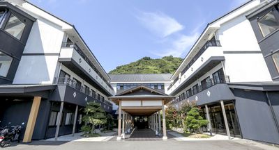 自然豊かな外観