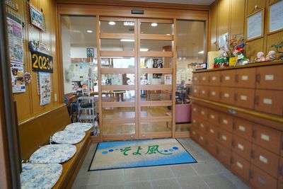入り口付近の風景