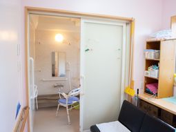 バリアフリー浴室の入口