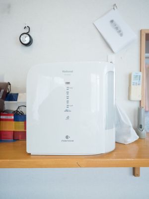 空気清浄機が置かれている部屋