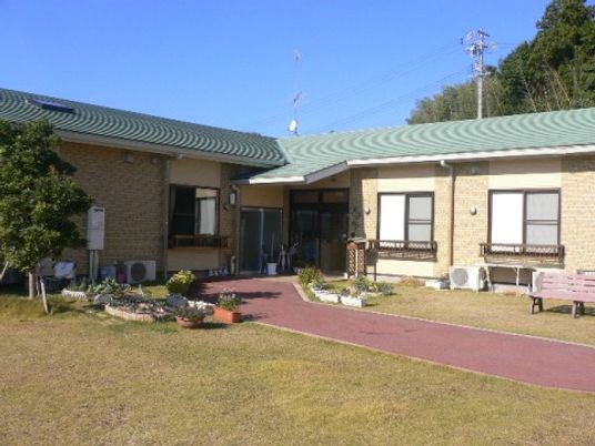 中庭の様子
