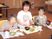 笑顔の食事時間