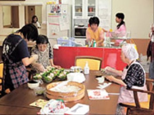 活動的な居室の光景