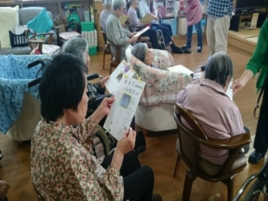ケアの現場を感じる共有スペース