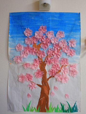手作りの桜の壁紙