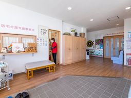 清潔なロビーの一角