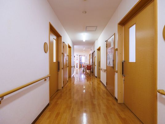 広い廊下