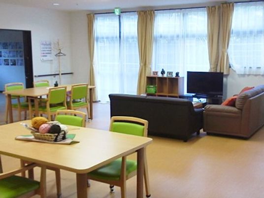 共有スペースのリビング