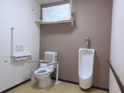 清潔なトイレの設備
