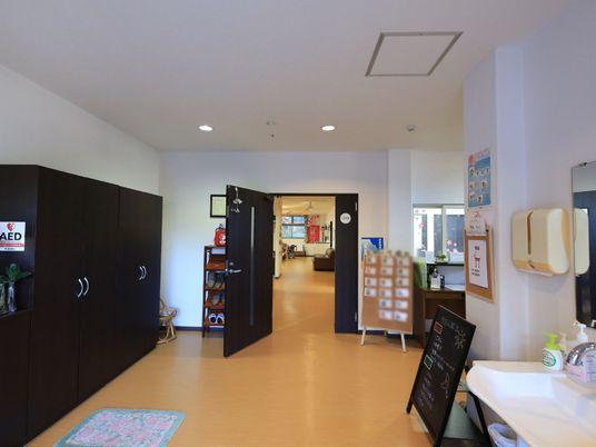 共用スペースの一角