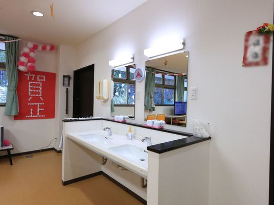 清潔感のある洗面台