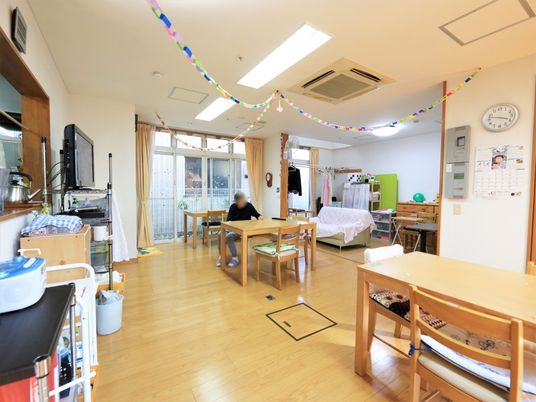 居室内の日常風景