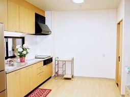 清潔なキッチンスペース