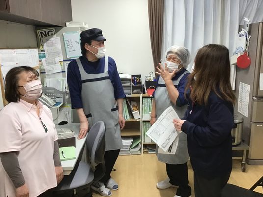 スタッフ同士のコミュニケーション