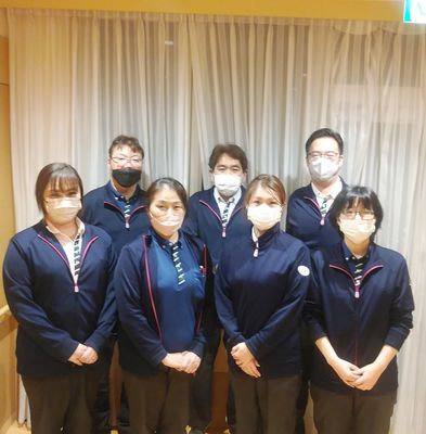 温かいスタッフの顔ぶれ