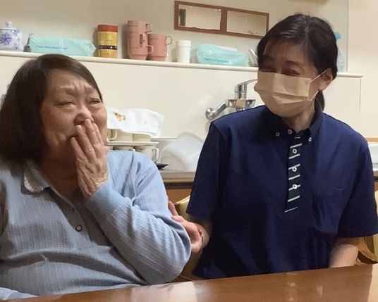 スタッフと利用者の交流