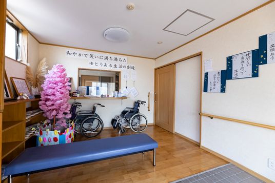 柔らかい日差しの居室