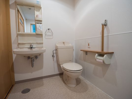 清潔感のあるトイレ空間