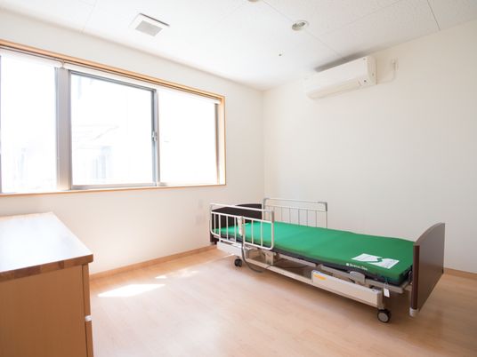 広々とした居室の一角