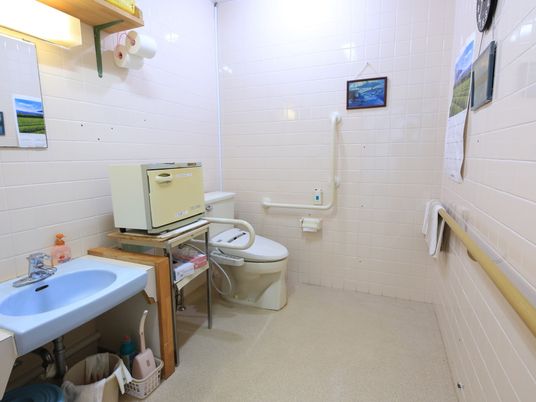 清潔感のあるトイレ空間