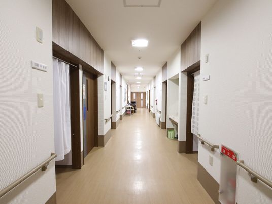 清潔な廊下の風景