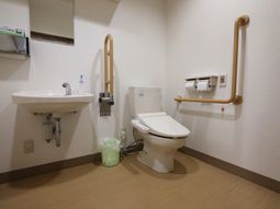 手すり付きトイレスペース
