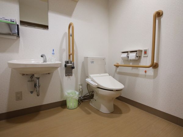 手すり付きトイレスペース