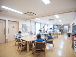 共有スペースの明るい様子