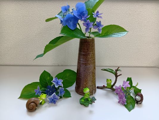 花の飾り棚