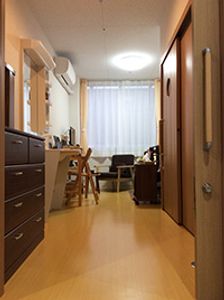 居室の温かみのある空間