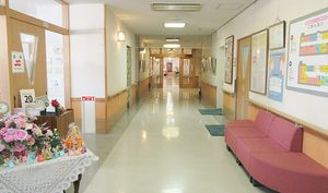 広い廊下