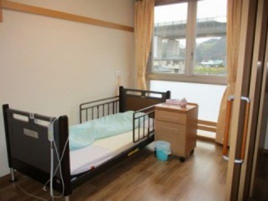 明るい雰囲気の居室