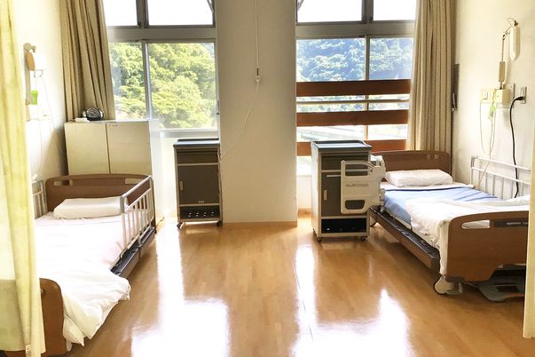 明るい空間の居室