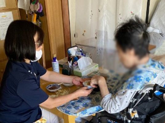 スタッフと利用者の居室
