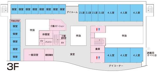館内の見取り図