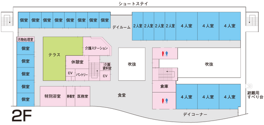 2階フロアマップ