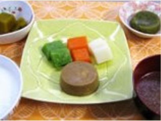 和風の健康的な食事