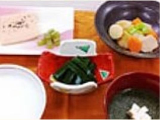 栄養バランスの食事
