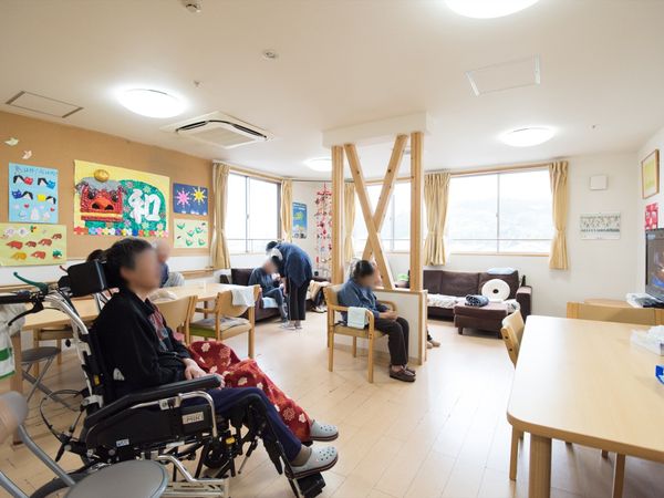 多機能スペースと利用者