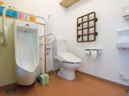 バリアフリー対応の浴室