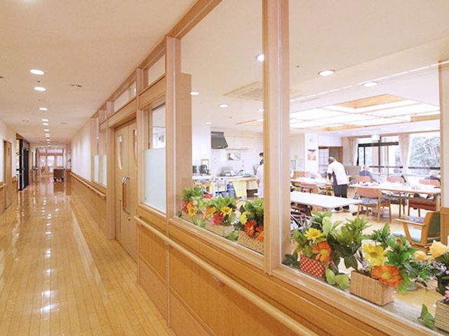 光が差し込む廊下 廊下 広々とした廊下は、自然光が差し込み明るい空間です。通行がしやすく快適に歩けます。